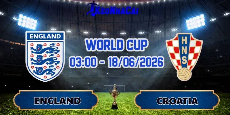Soi Kèo Anh Vs Croatia 03h00 Ngày 18/06