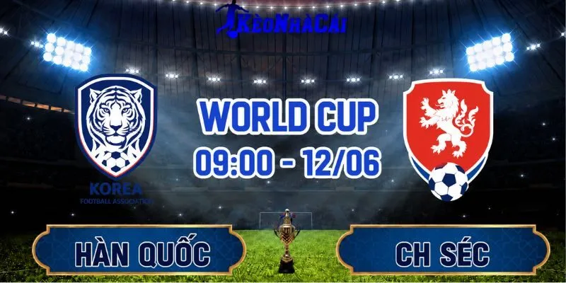 Hàn Quốc Vs CH Séc